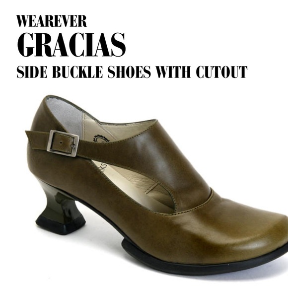 John Fluevog Gracias in Peat Moss - Picture 2 of 7